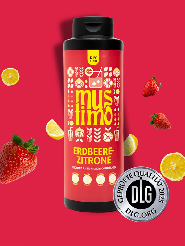 Mustimo Erdbeere-Zitrone 1.000ml Mustimo Erdbeere-Zitrone 1.000ml